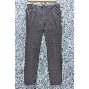 Anthropologie Pilcro Corduroy Pants Size 28 Stet Skinny Crop Boho Preppy Gray